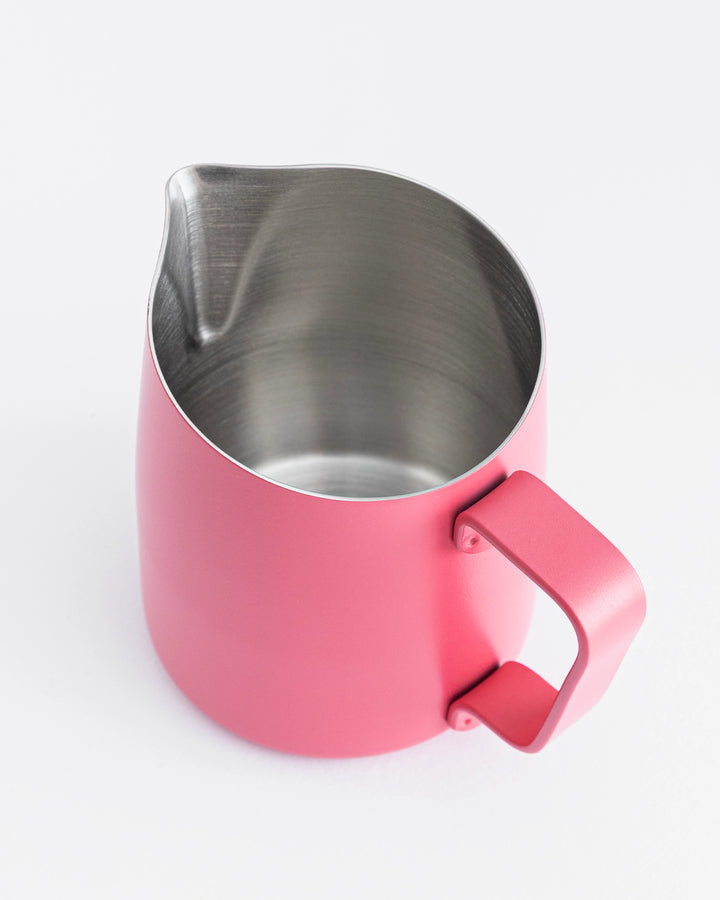 WPM 300ml Bubblegum Pink Milk Pitcher (Sharp)