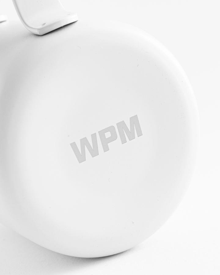 WPM 300ml Matt White Milk Pitcher (Sharp)