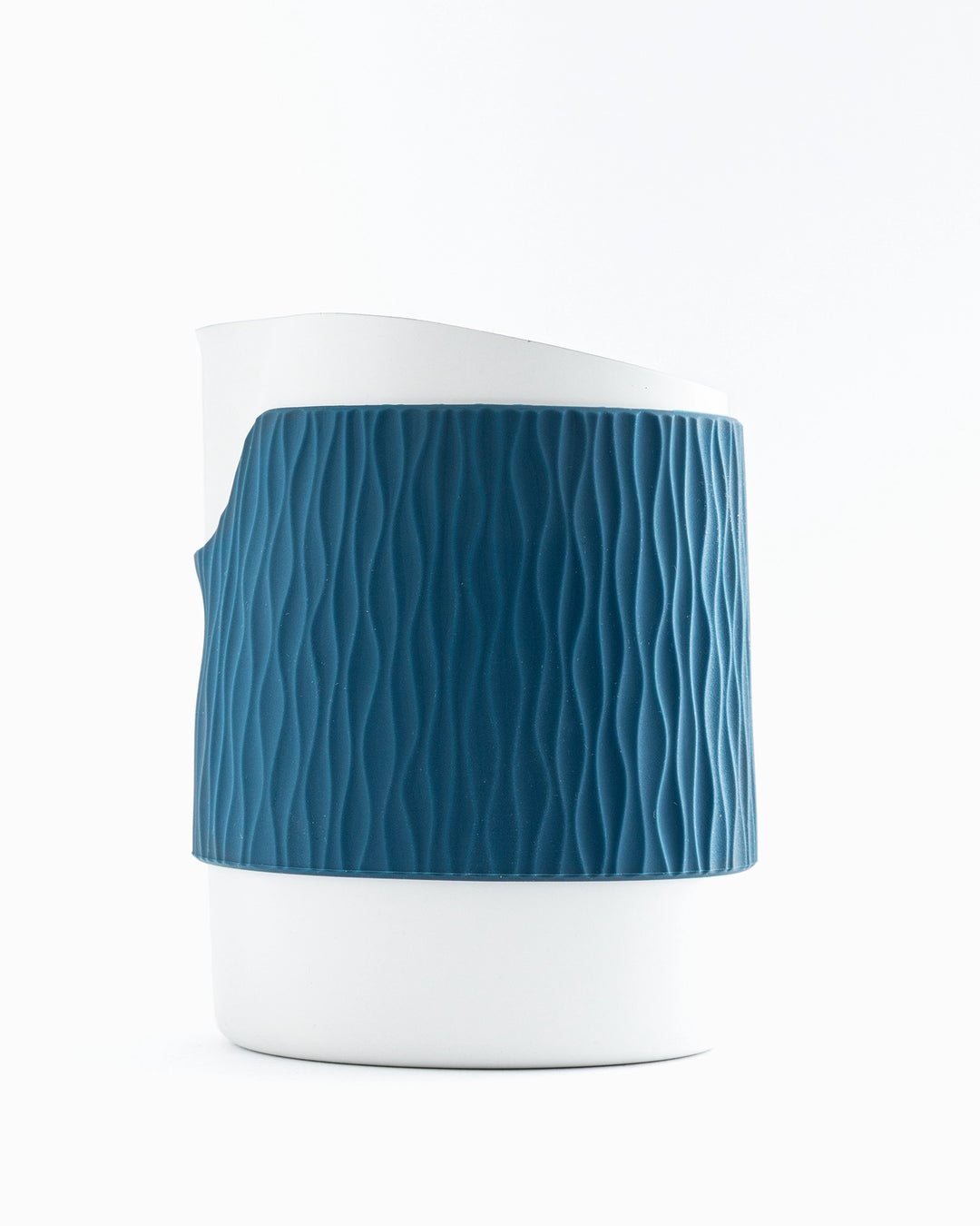 WPM 450ml Matt White Milk Pitcher (Round - Handleless)