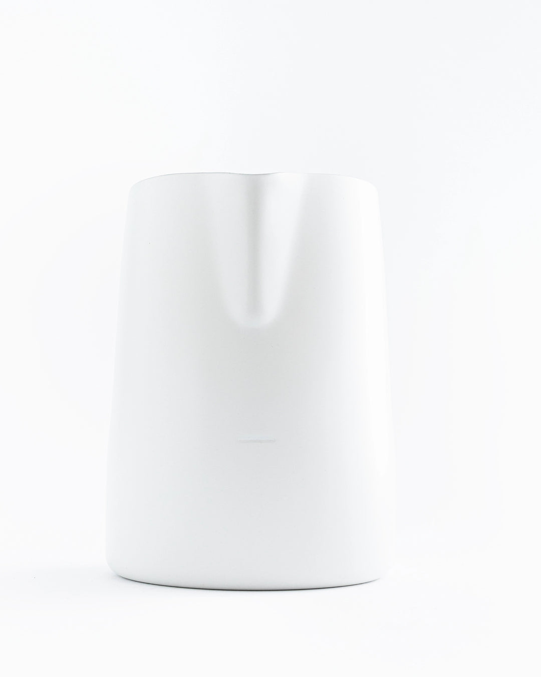 WPM 450ml Matt White Milk Pitcher (Round - Handleless)