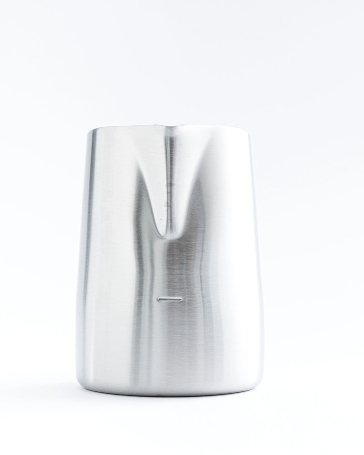 WPM 450ml Brushed Steel Milk Pitcher (Sharp)