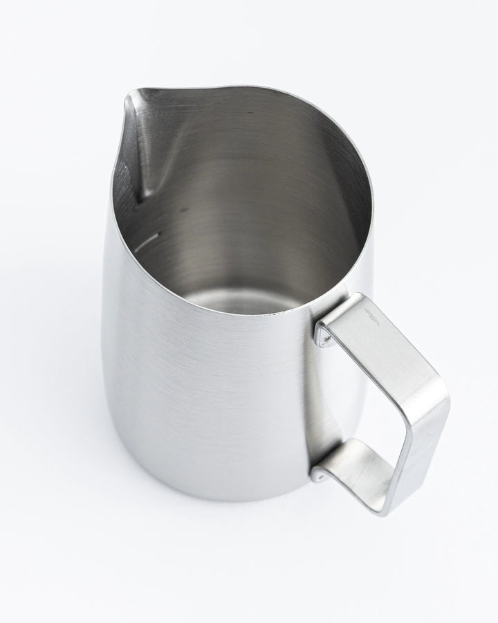 WPM 450ml Brushed Steel Milk Pitcher (Sharp)
