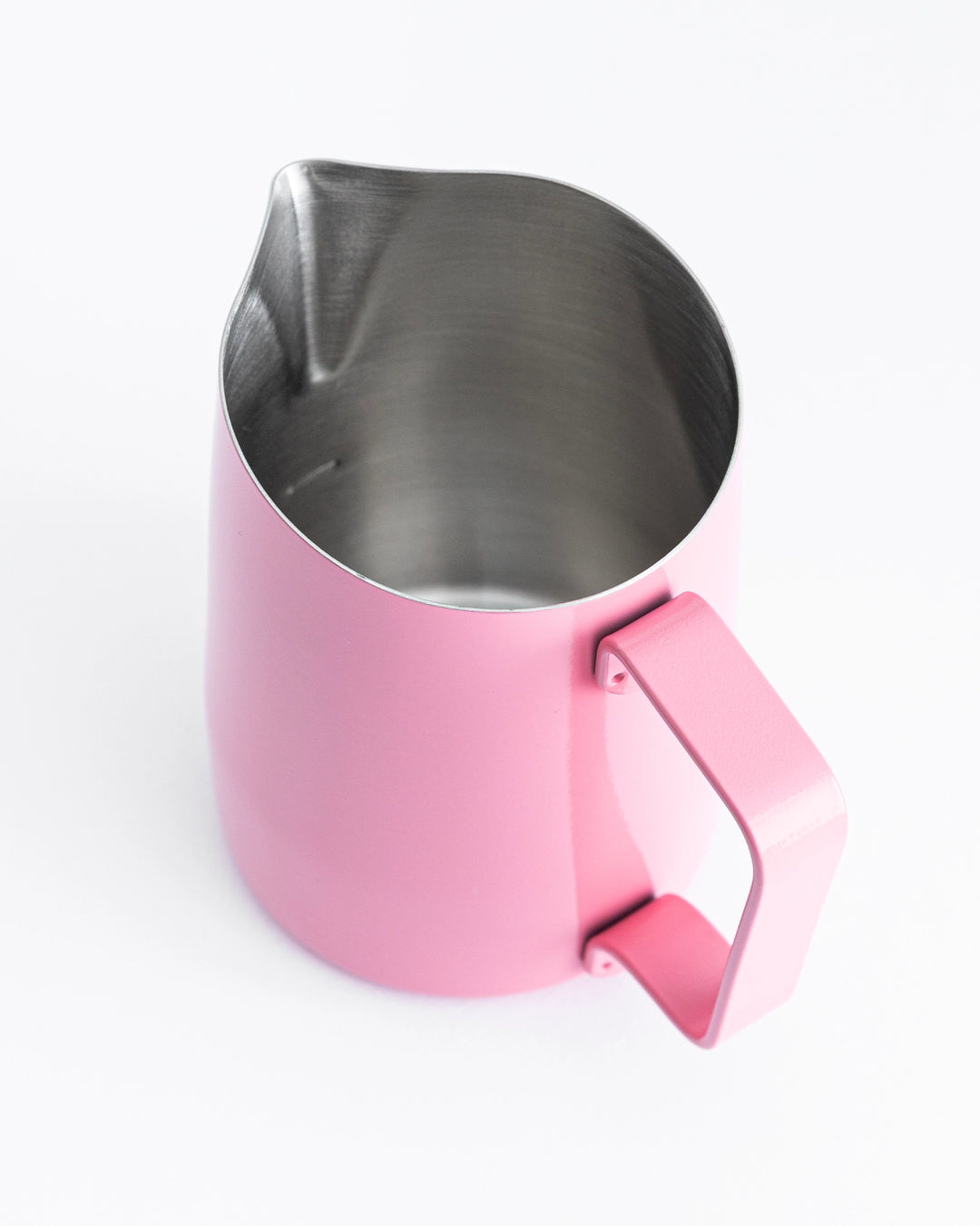 WPM 450ml Bubblegum Pink Milk Pitcher (Sharp)