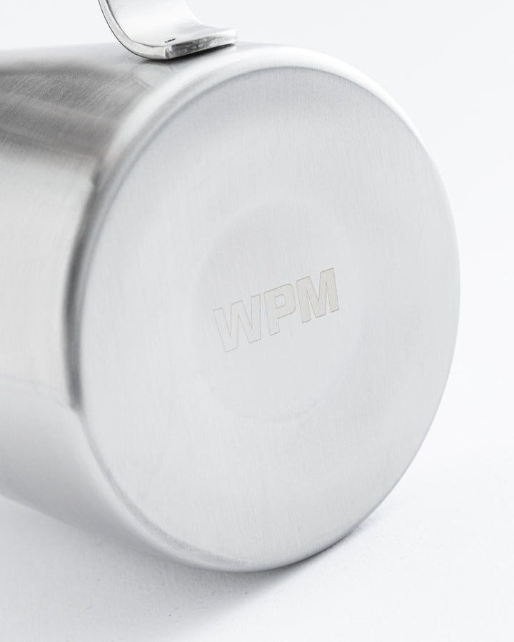 WPM 500ml Brushed Steel Milk Pitcher (Tapered)