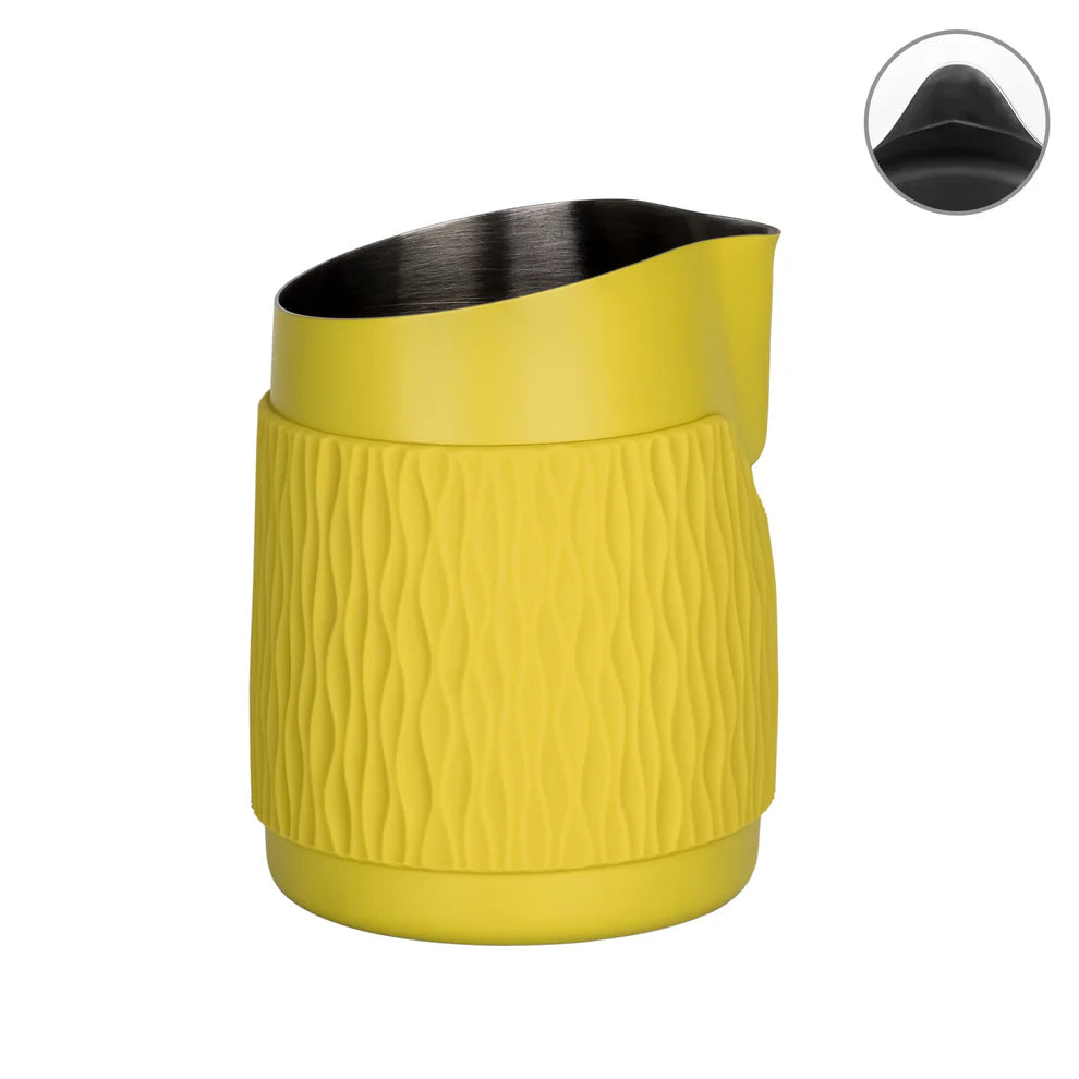 WPM 450ml Lime Green Milk Pitcher (Round - Handleless)