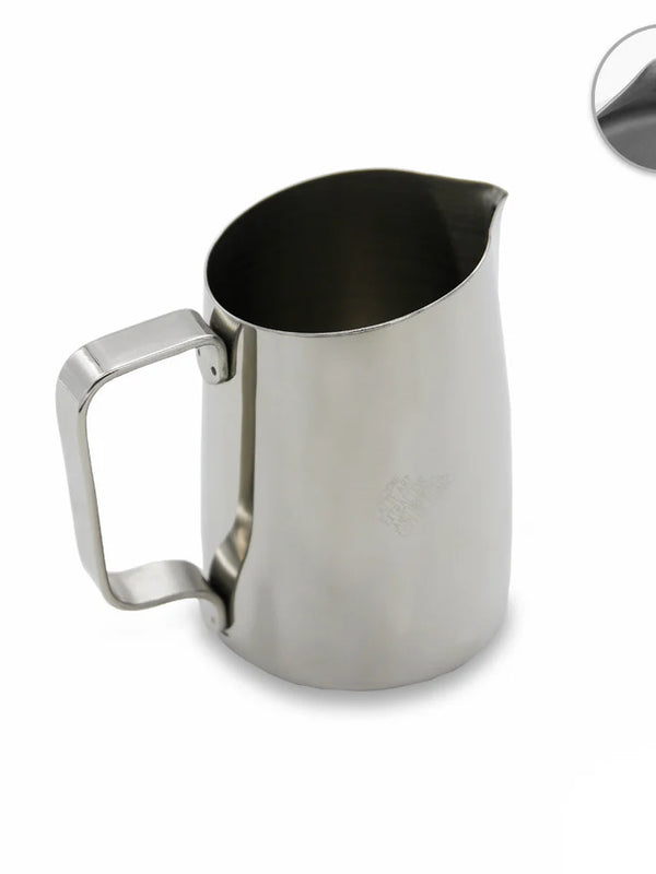 WPM 450ml Brushed Steel Milk Pitcher (Sharp)
