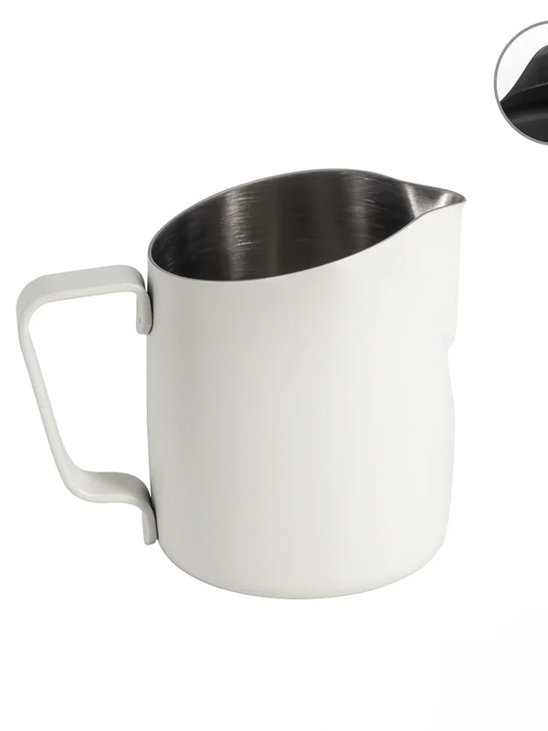 WPM 300ml Matt White Milk Pitcher (Round)