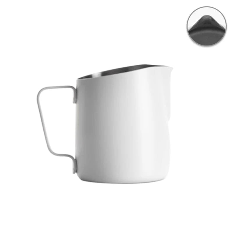 WPM 300ml Matt White Milk Pitcher (Sharp)