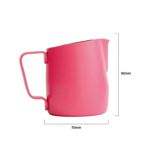 WPM 300ml Bubblegum Pink Milk Pitcher (Sharp)
