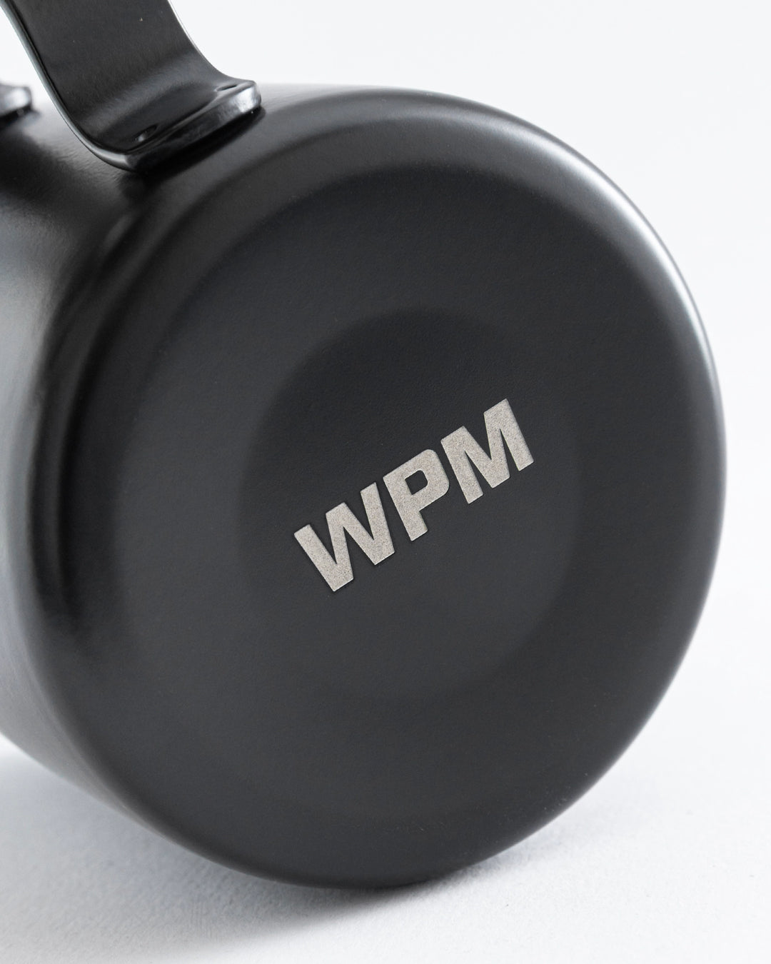 WPM 300ml Black Milk Pitcher (Sharp)