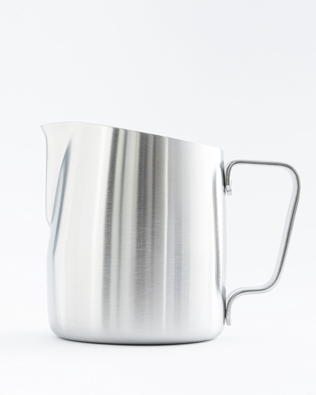 WPM 300ml Brushed Steel Milk Pitcher (Sharp)