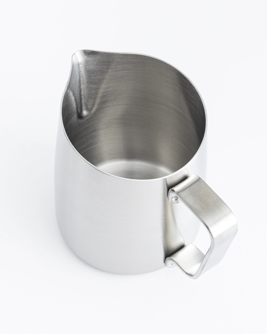 WPM 300ml Brushed Steel Milk Pitcher (Sharp)