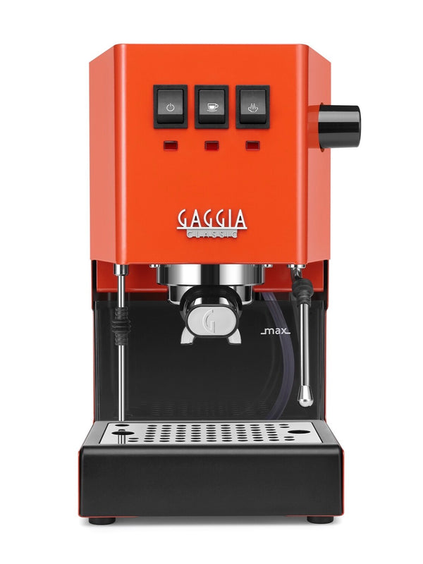Gaggia Classic 2023 Evo 240V | Manual Espresso Coffee Machine - Lobster Red