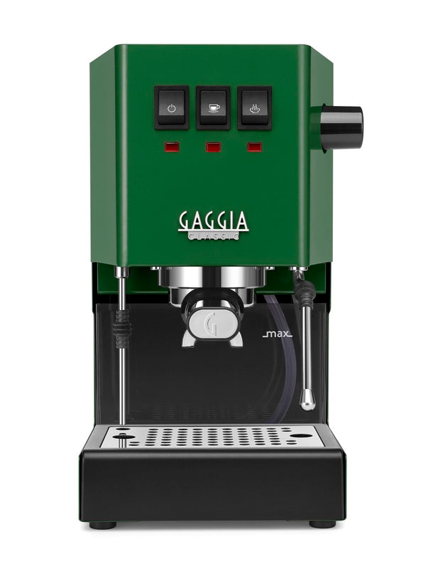 Gaggia Classic 2023 Evo 240V | Manual Espresso Coffee Machine - Jungle Green