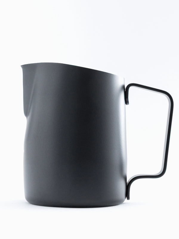 WPM 450ml Black Milk Pitcher (Round)
