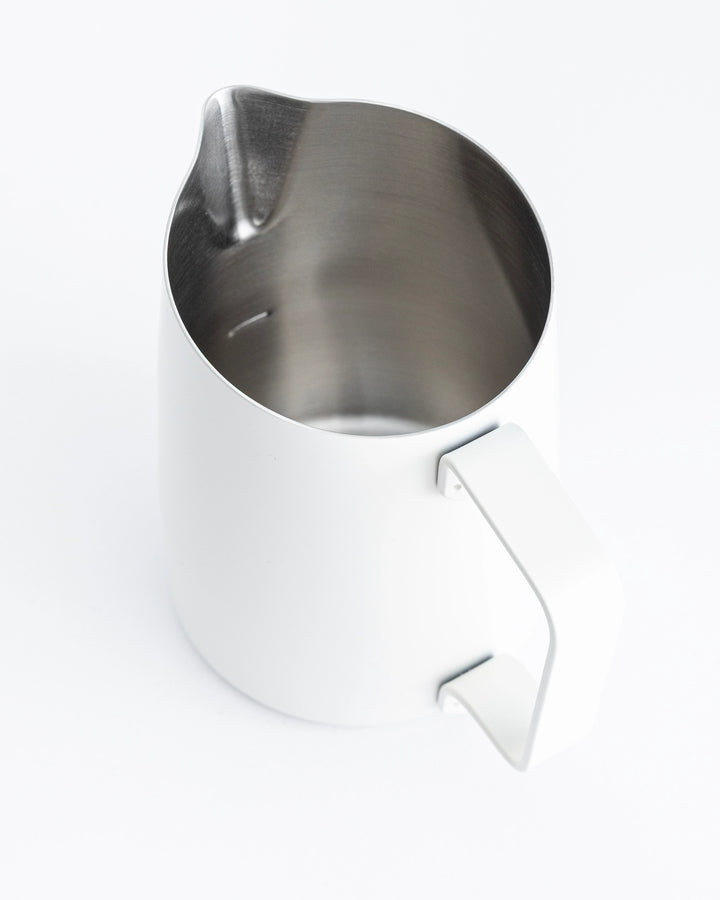 WPM 450ml Matt White Milk Pitcher (Round)