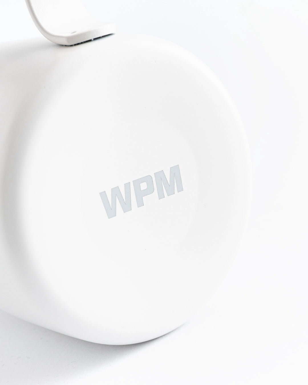 WPM 450ml Matt White Milk Pitcher (Round)