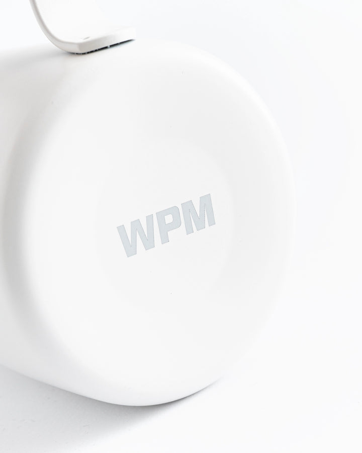 WPM 450ml Matt White Milk Pitcher (Round)