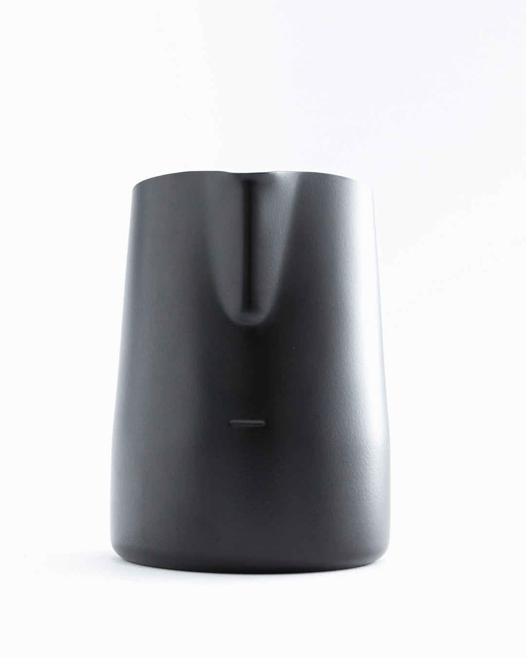 WPM 450ml Black Milk Pitcher (Round - Handleless)