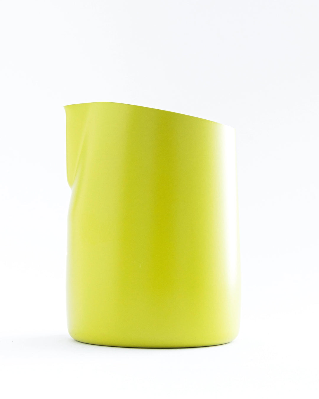 WPM 450ml Lime Green Milk Pitcher (Round - Handleless)