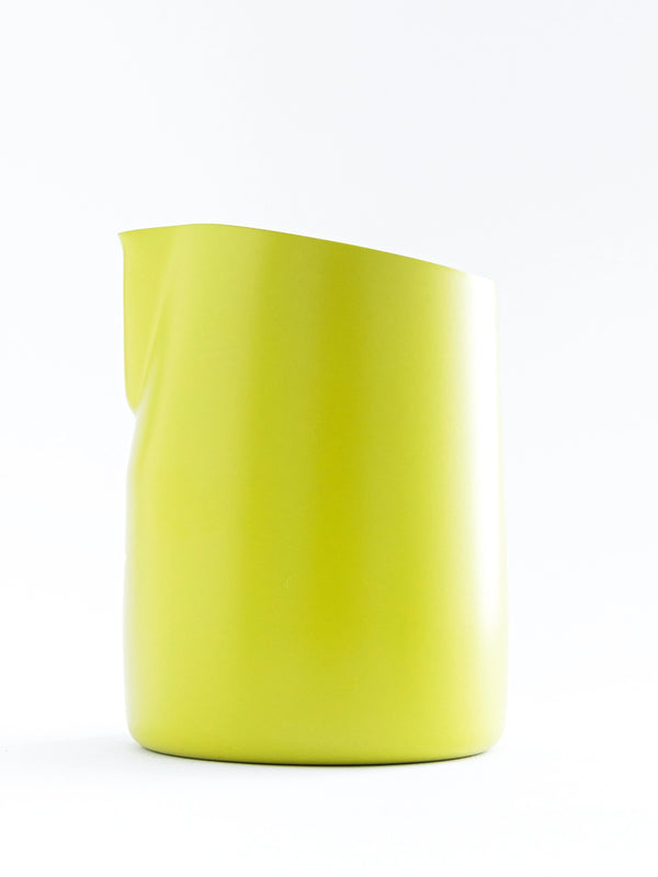 WPM 450ml Lime Green Milk Pitcher (Round - Handleless)