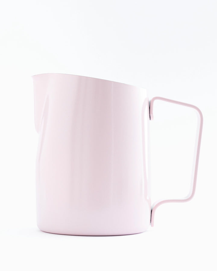 WPM x Slow Pour 450ml Peony Pink Milk Pitcher (Round)