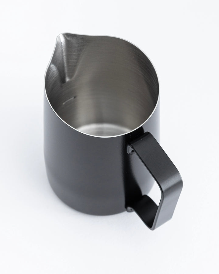 WPM 450ml Black Milk Pitcher (Sharp)