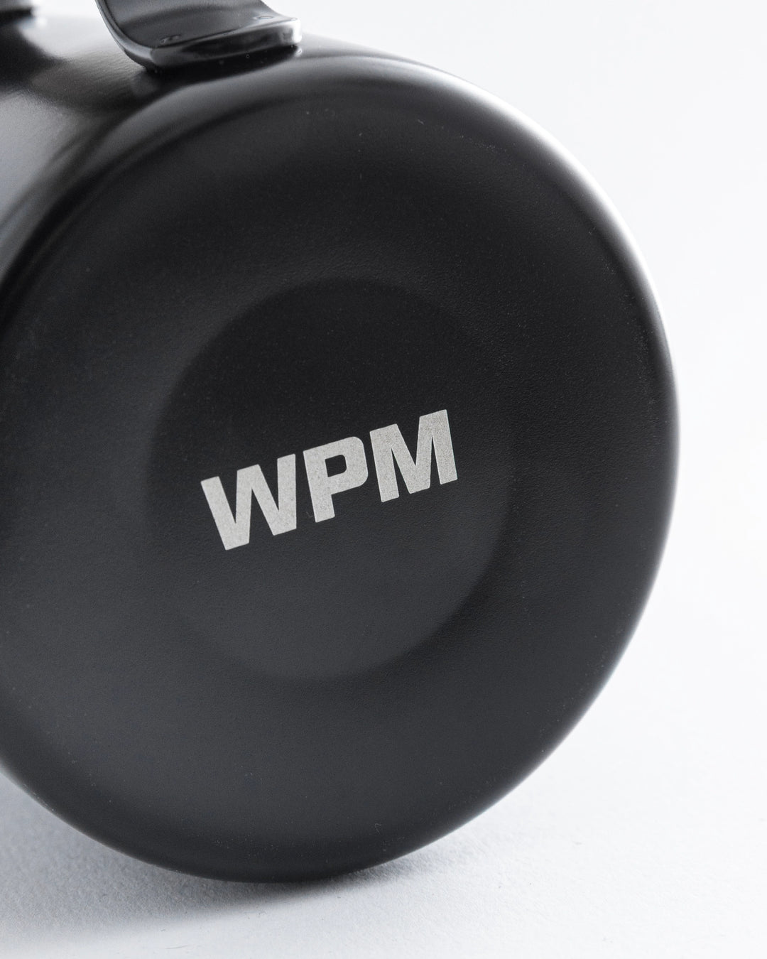 WPM 450ml Black Milk Pitcher (Sharp)