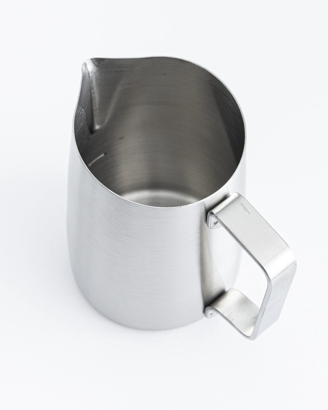 WPM 450ml Brushed Steel Milk Pitcher (Sharp)
