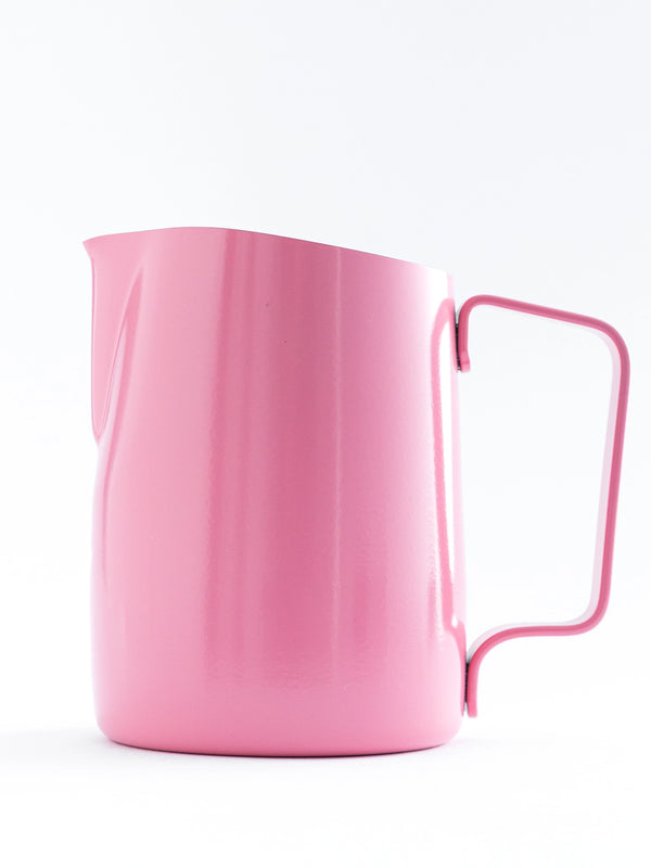 WPM 450ml Bubblegum Pink Milk Pitcher (Sharp)