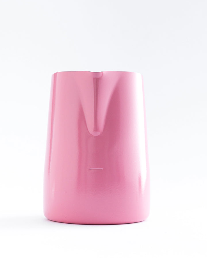 WPM 450ml Bubblegum Pink Milk Pitcher (Sharp)