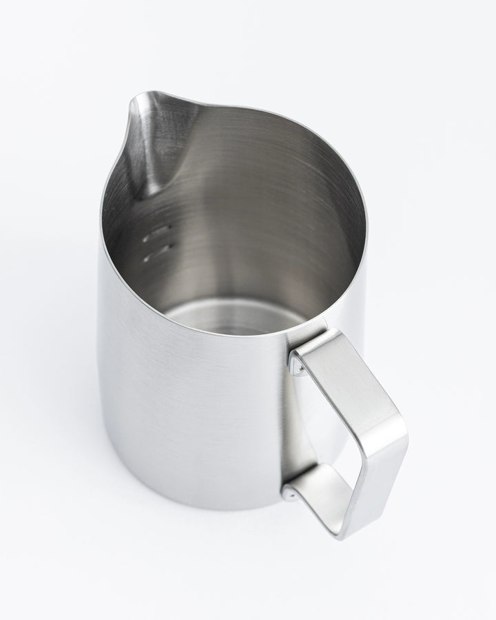 WPM 500ml Brushed Steel Milk Pitcher (Tapered)