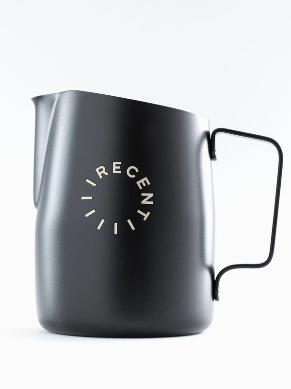 RECENT x WPM 650ml Milk Pitcher (Wide) - Black