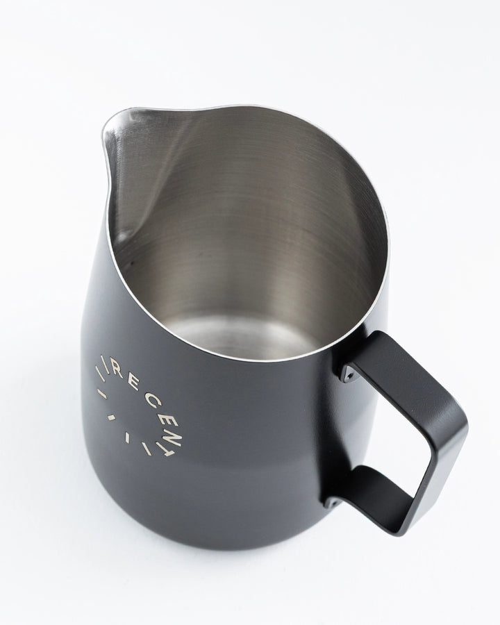 RECENT x WPM 650ml Milk Pitcher (Wide) - Black
