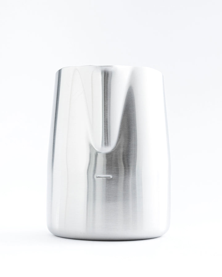 WPM Milk Pitcher 650ml Round Spout (Wide) - Silver