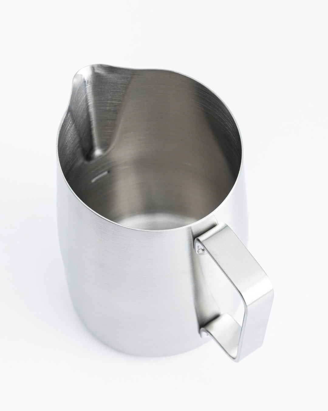WPM Milk Pitcher 650ml Round Spout (Wide) - Silver