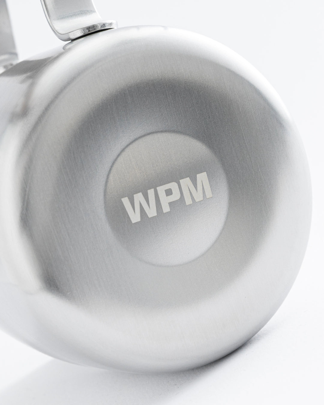 WPM Milk Pitcher 650ml Round Spout (Wide) - Silver