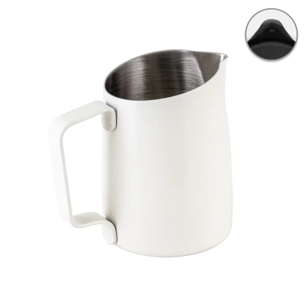 WPM 450ml Matt White Milk Pitcher (Round)