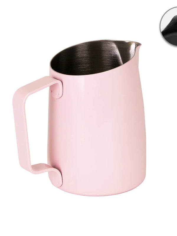 WPM 450ml Peony Pink Milk Pitcher (Round)