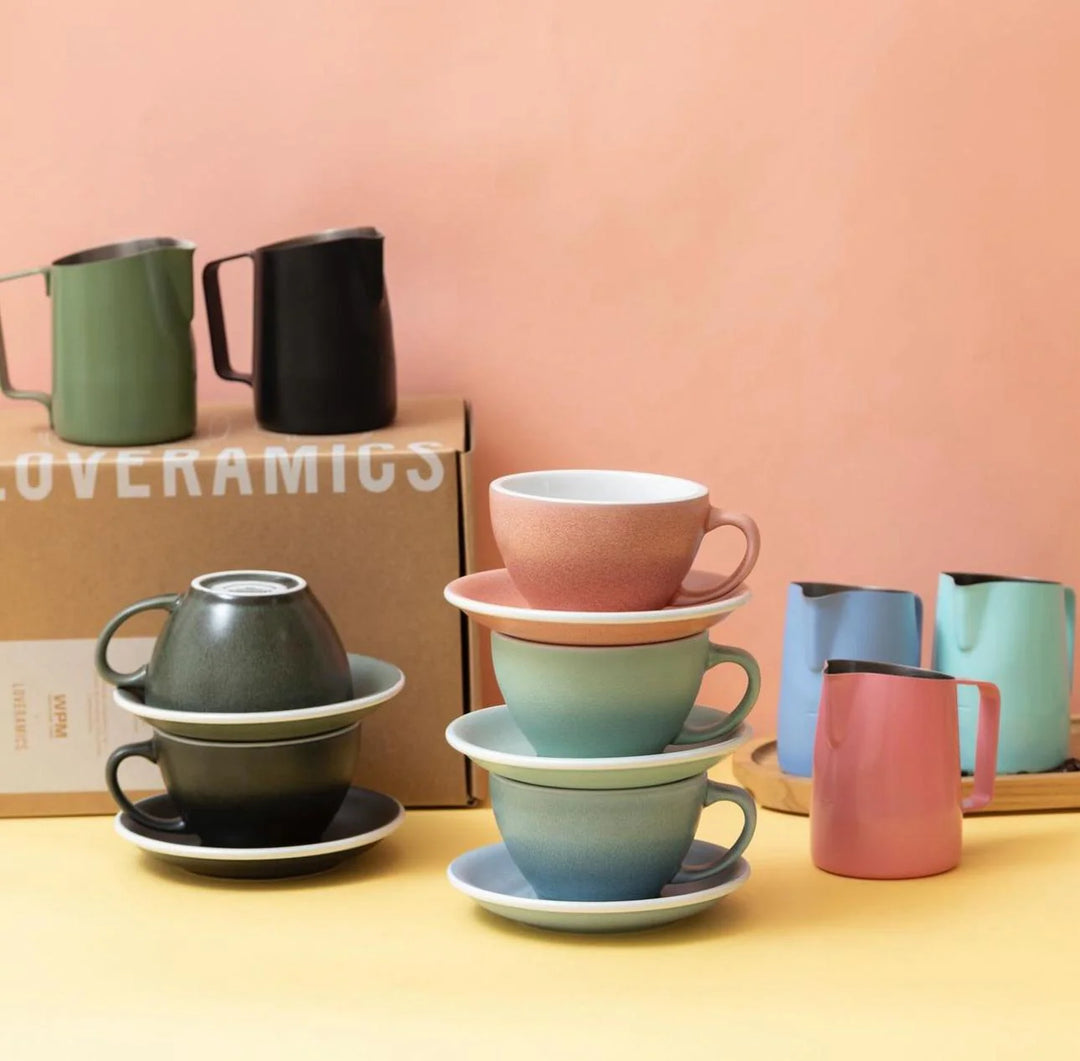 WPM x LOVERAMICS Latte Art Set Emerald