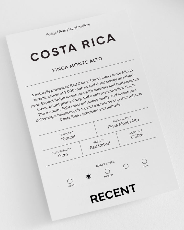 Costa Rica Finca Monte Alto