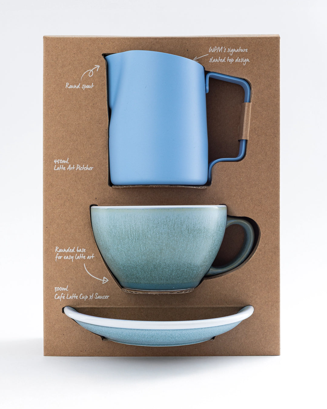 WPM x LOVERAMICS Latte Art Set Glacier