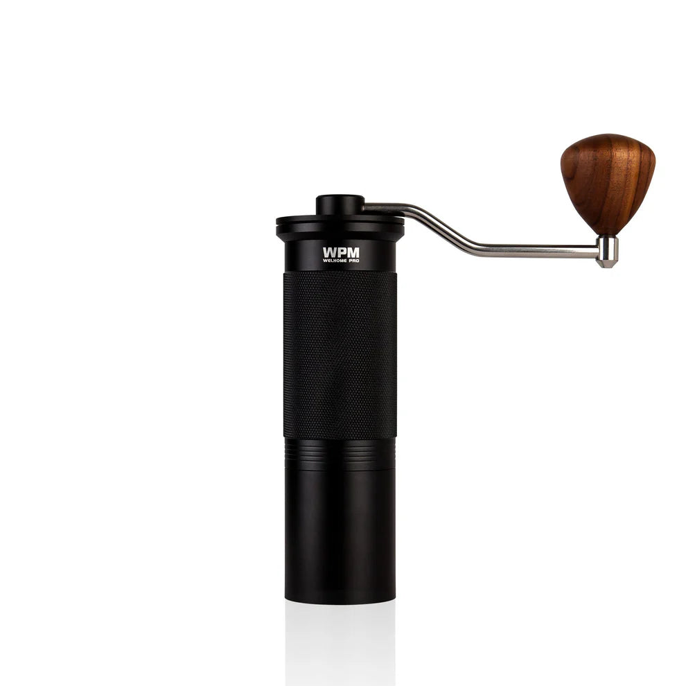 WPM Precision Manual Coffee Grinder - 38mm Stainless Steel Conical Burr