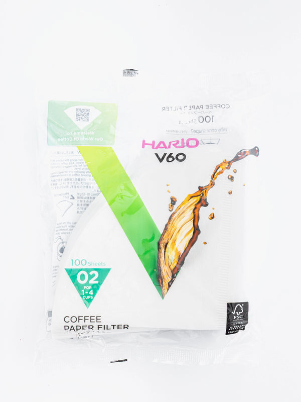 Hario V60 Coffee Filter Papers - White