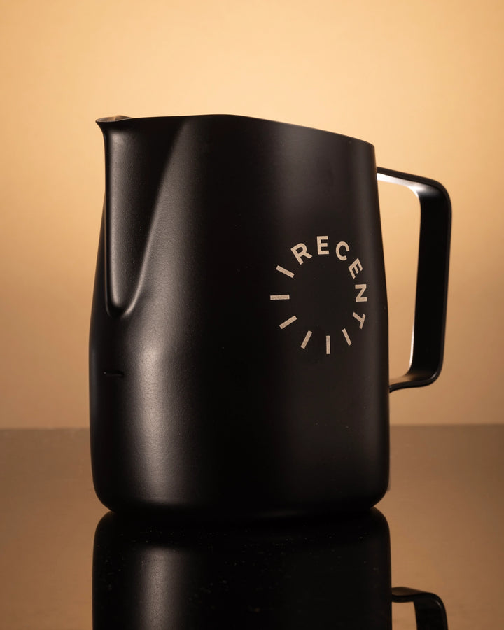 RECENT x WPM 650ml Milk Pitcher (Wide) - Black