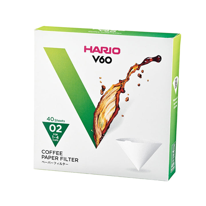 Hario V60 Coffee Filter Papers - White