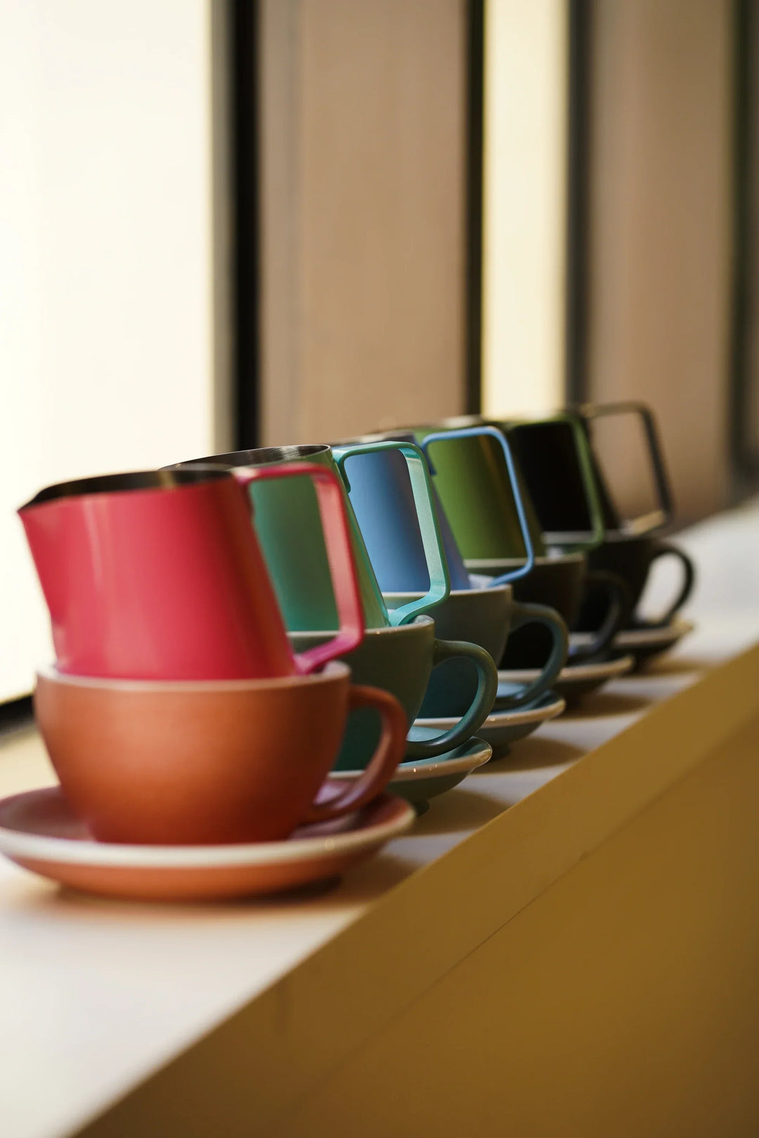 WPM x LOVERAMICS Latte Art Set Emerald