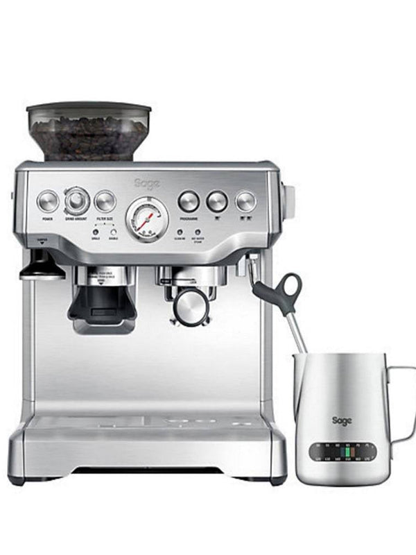 Sage The Barista Express Espresso Machine With Temp Control Milk Jug