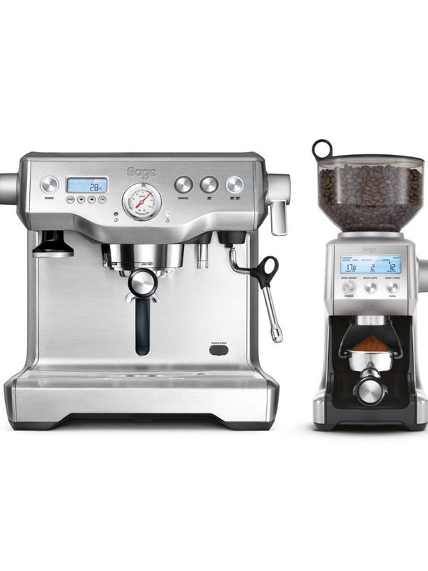 Sage the Dynamic Duo Espresso Machine and Coffee Grinder