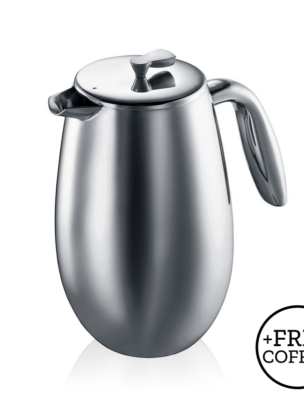 Bodum Columbia French Press - 1L - 8 Cup